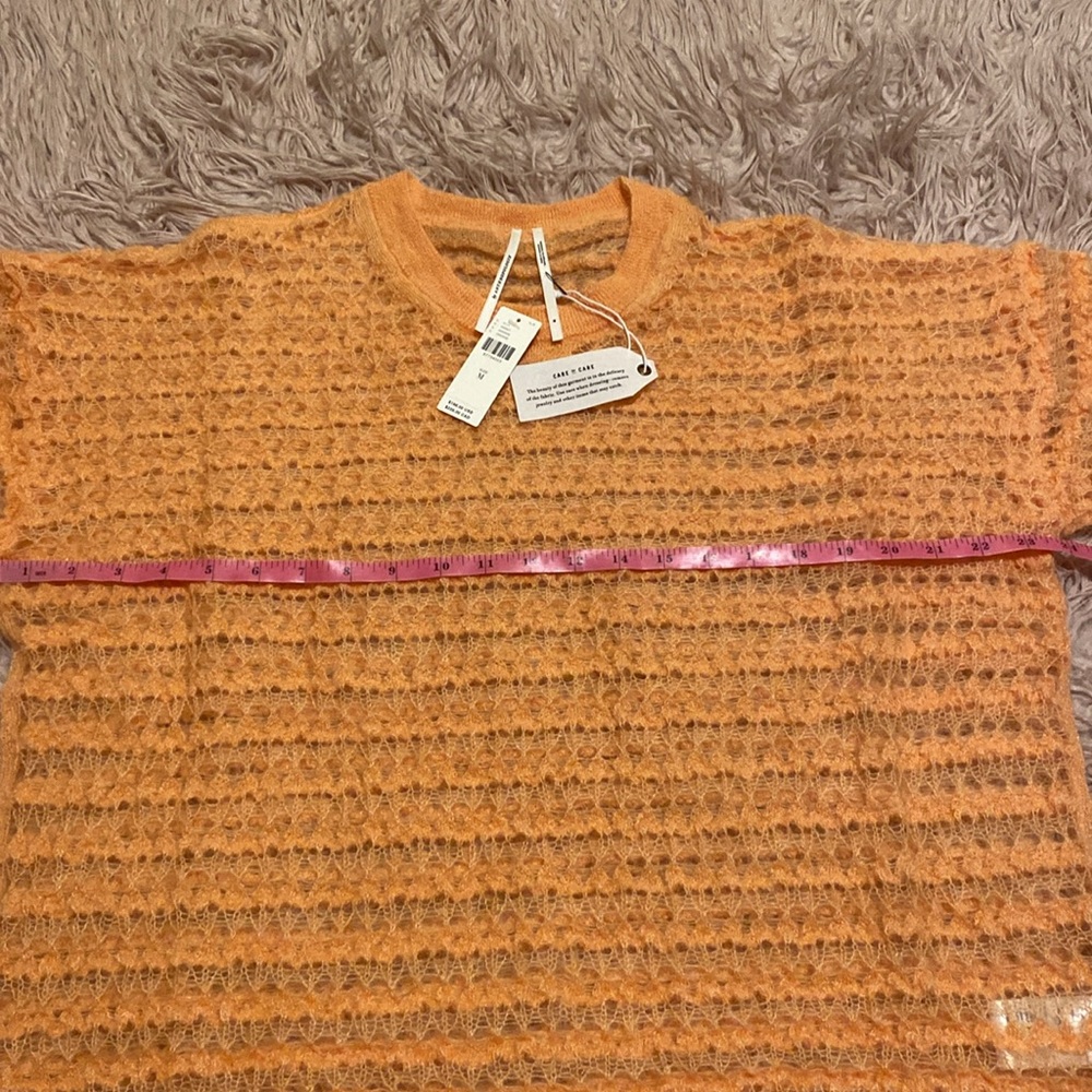 NWT Anthropologie Pilcro Wool Blend Open Stitch Sweater - Picture 12 of 14